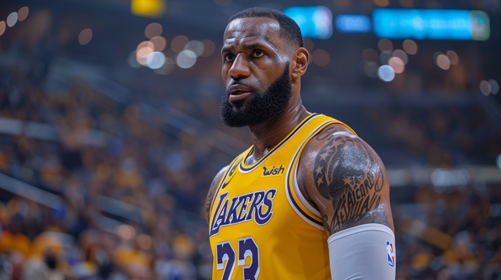 LeBron James featuring his total NBA championship rings. Discover the number of LeBron James rings.