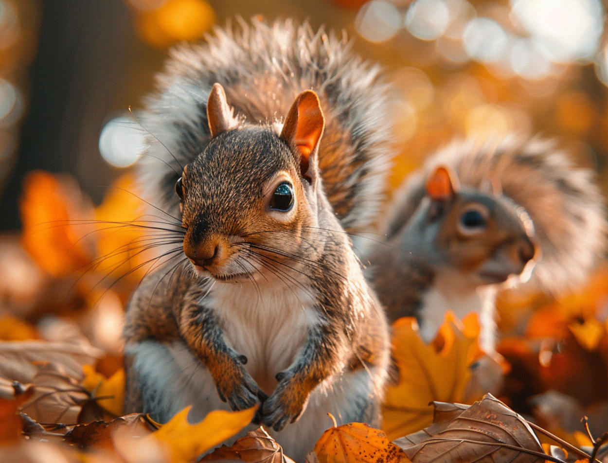 Playful Squirrels illustrating long can a squirrel live in different habitats